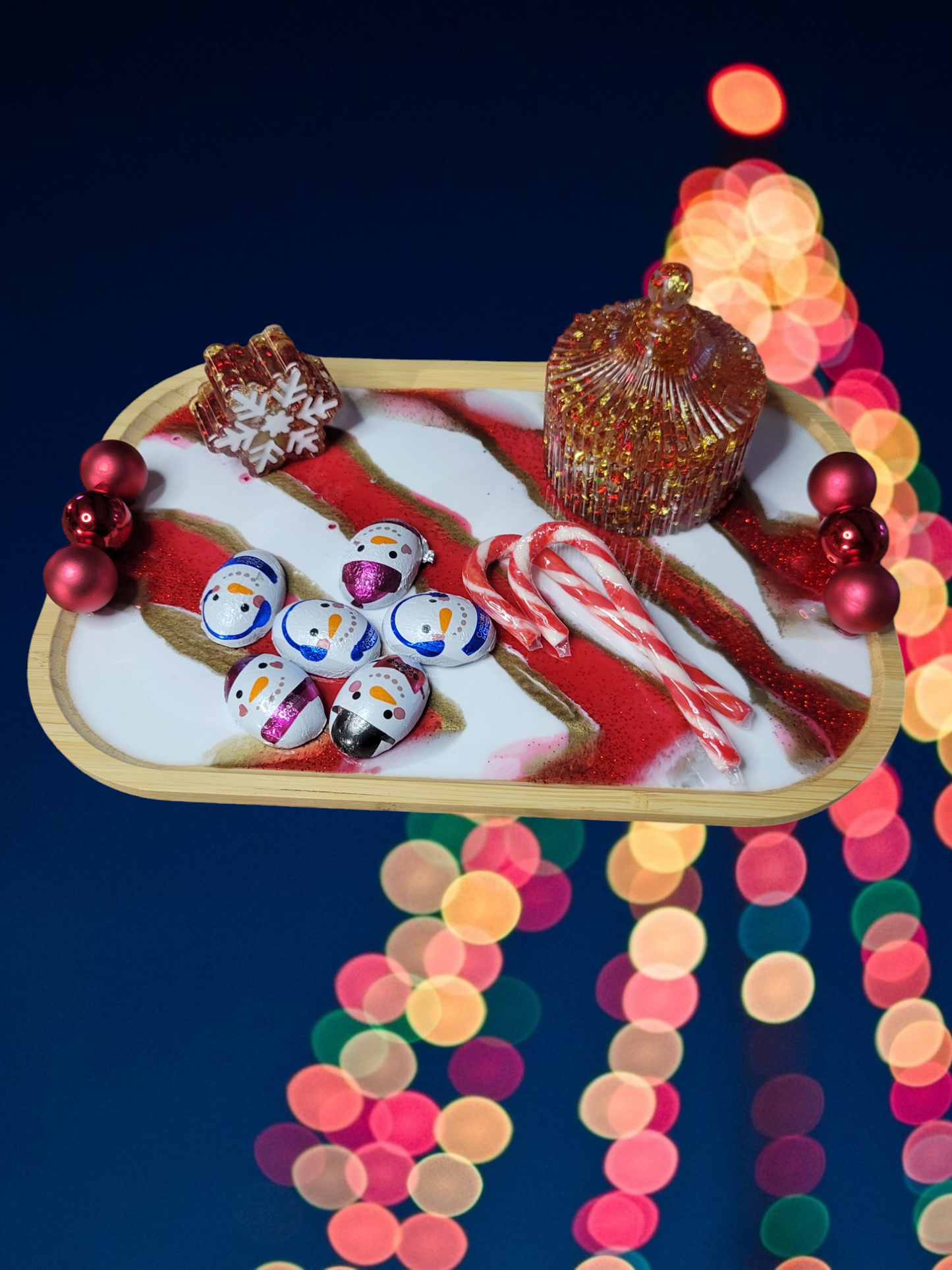 Plateau a bonbon de noel