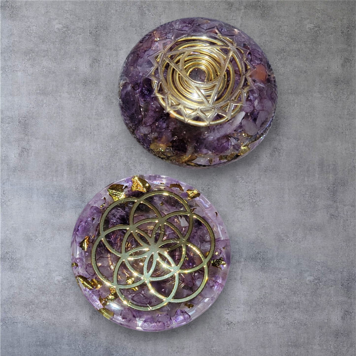 Orgonite de poche Améthyste