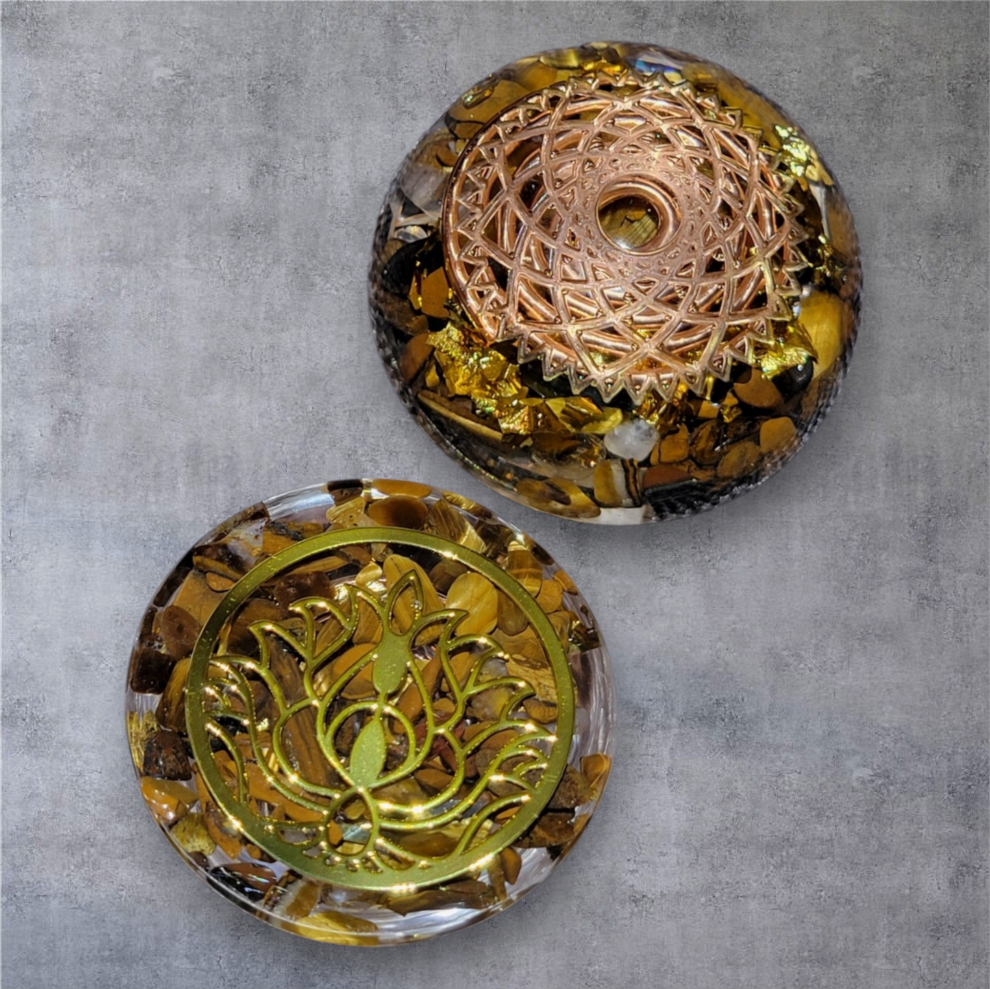 Orgonite de poche oeil de tigre