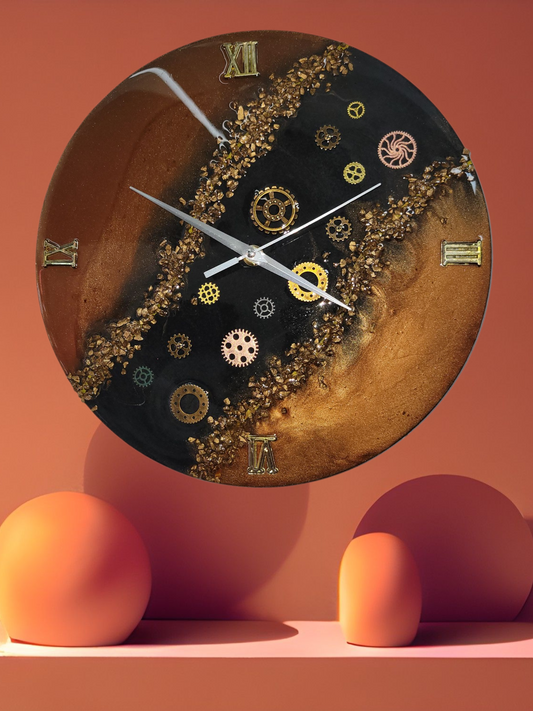 Horloge steampunk