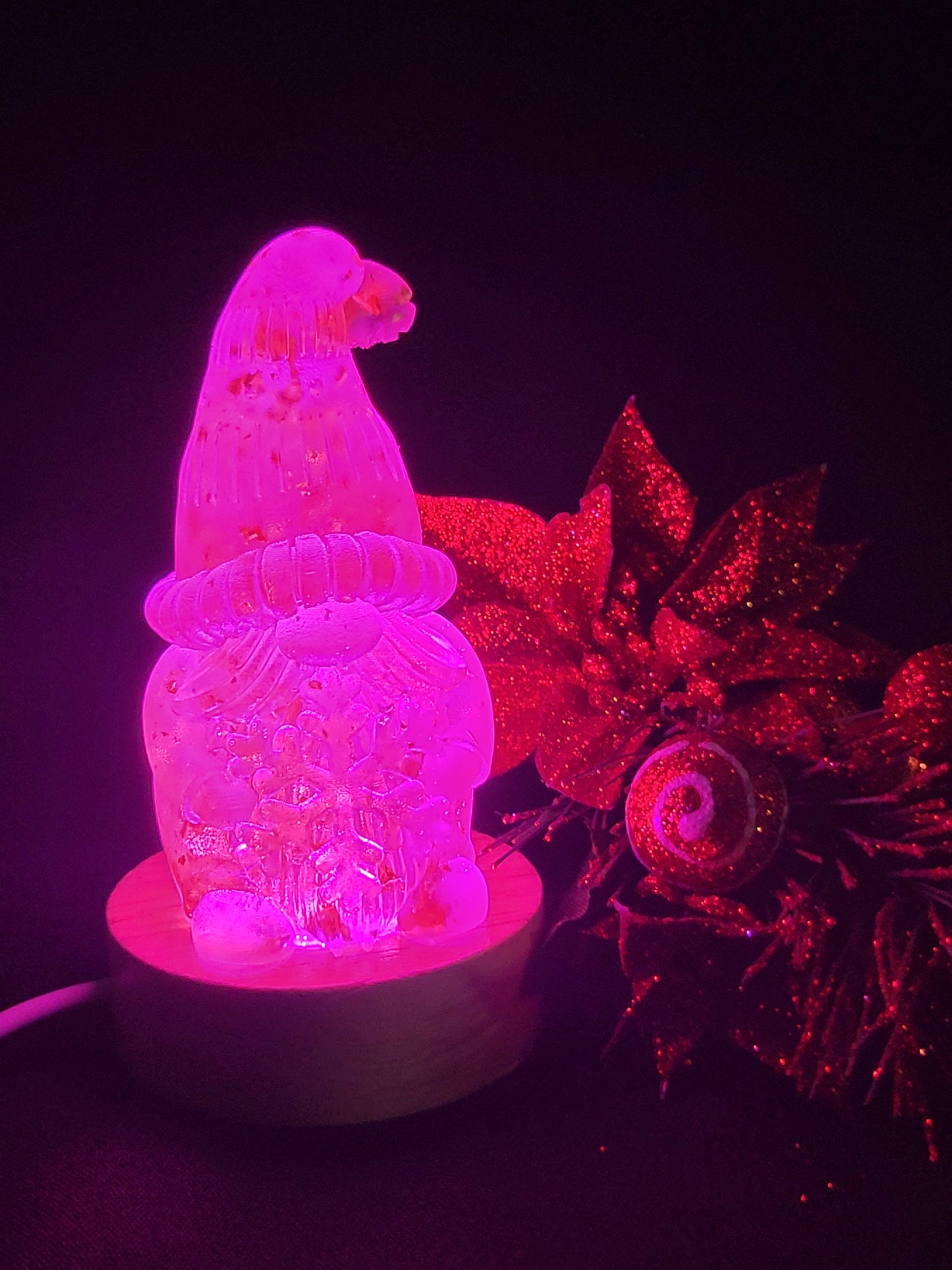 Gnome de Noel lumineux