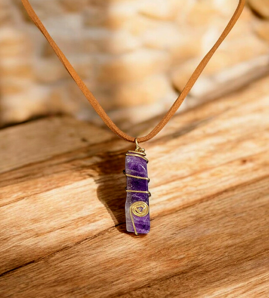 Collier pierre précieuse