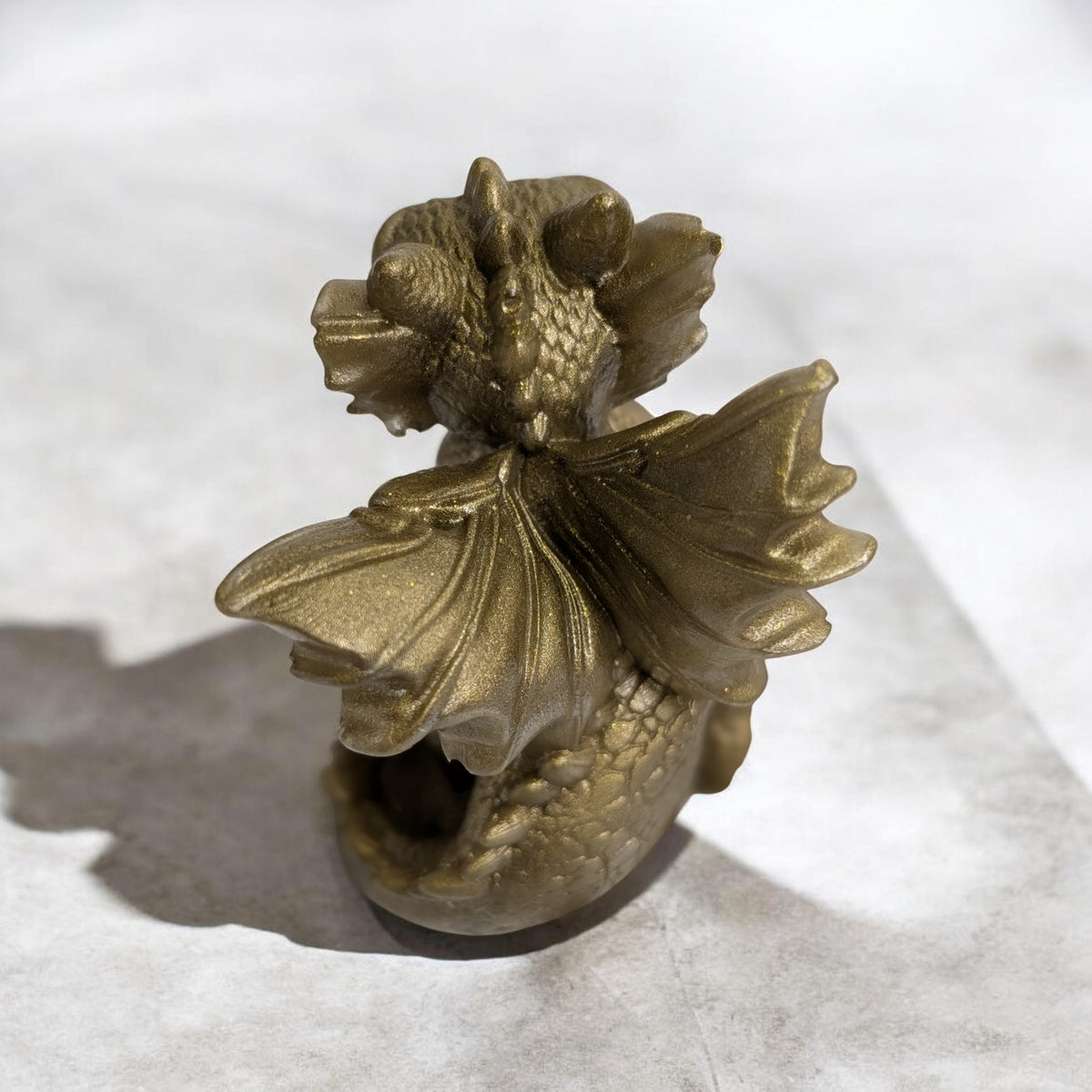 Dragon sur crâne