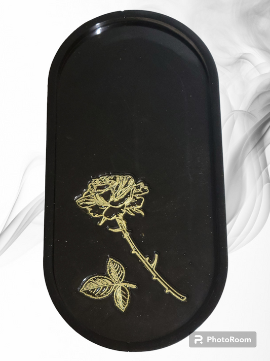 Cabaret ovale a rose XL