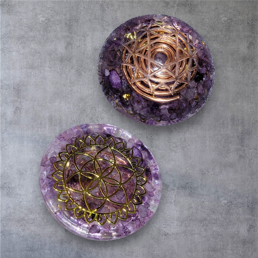 Orgonite de poche Améthyste